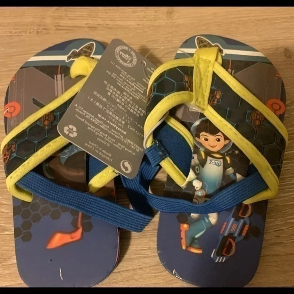 Disney’s Miles from tomorrow land flip flops new